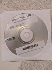 Epson Stylus S20 Software CD ROM Disc Vol 1.1