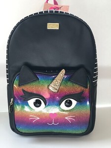 sparkle cat backpack