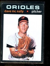 1971 TOPPS #320 DAVE MCNALLY REDS NRMINT E016763