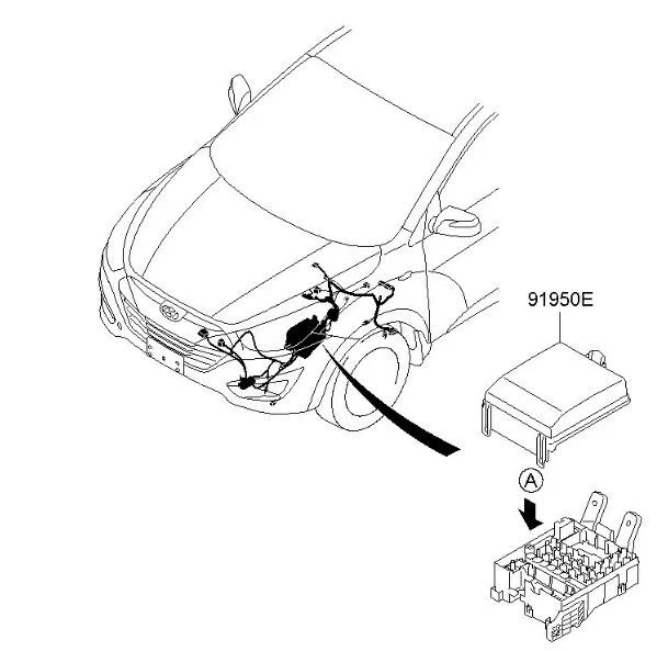 OEM 1879001316 Multi Fuse For Hyundai Tucson Kia Optima Sportage 2010-2016 - Изображение 4 из 4