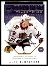 2018-19 SP Authentic #RYM-AD Alex DeBrincat Rookie Year Milestones