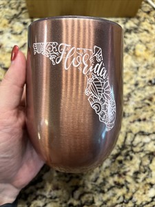 Florida Wine Tumbler 