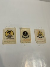Box Of 60 Assorted Tobacco Silks Flags Regiments Various Designs Plus 1 Large