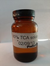 80  g/100ml trichloroacetic acid TCA stock solution, 80ml, local pickup
