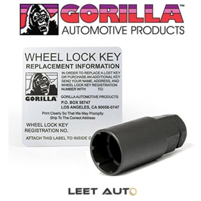 はるっきー 20pc) Gorilla Wheel Lock Set, Factory Style Bulge, 14mm x 1.50