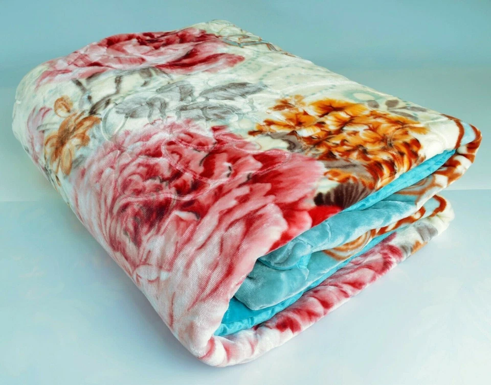 2 x Kuscheldecke 200 x 230 cm, Doppelseitige Decke 2 Ply , 3 kg - Bild 4 von 4