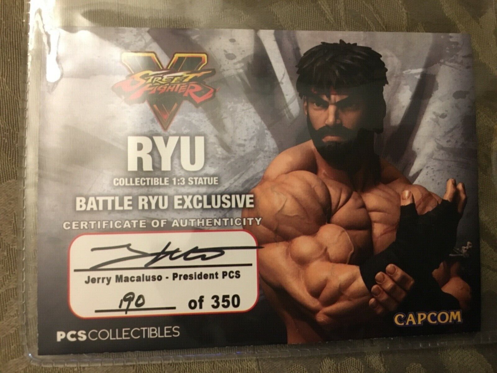 Street Fighter Ryu Evolution Collectible Set by Pop Culture