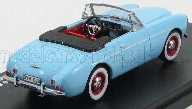 wonderful diecast modelcar 1/43  VOLVO SPORTS  P1900 1956 - lightblue - Image 2 of 2