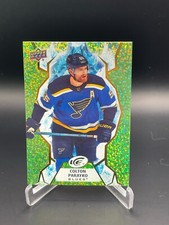 2021-22 UD Ice Base Green #95 Colton Parayko - St. Louis Blues