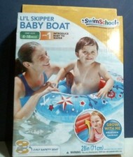 Swim School SSB10374 Li'L Skipper Baby Boat One Size 6-18 Months Level 1 FS