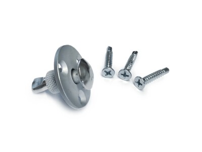 Retractable Ground Socket from Stainless Steel 0 15/32in for Holzflächen, Plane