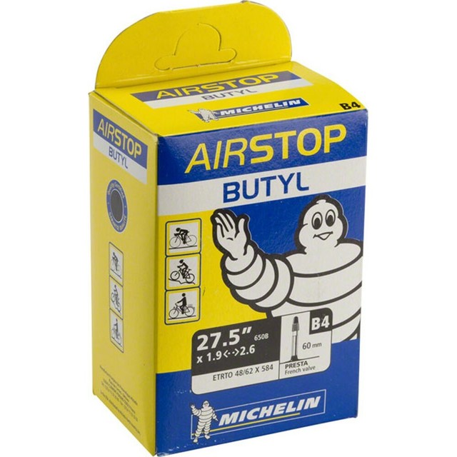 Michelin Airstop Butyl Tube 27 X 1.9-2.6\