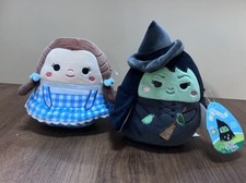 Squishmallows 6.5  Wicked Witch Of The West Wizard Of Oz NWt New Dorothy Set