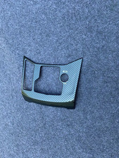 Electrical Park Handbrake Cover Trim For 2017-2021 Mazda CX-5 CX5 Carbon Fiber