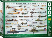 World War I Aircraft 1000 Pieces Jigsaw Eurographics Puzzle New 