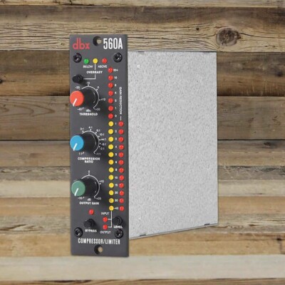 Open Box (2-Pack) Bundle- DBX 560A 500 series 160-Style Compressor/Limiter 