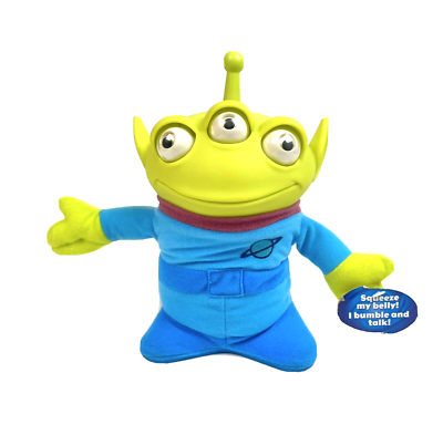 TOY STORY Talking Alien ぬいぐるみ トイストーリー Disney Pixar's Toy Story Talking Shaking Plush Alien Vintage | eBay