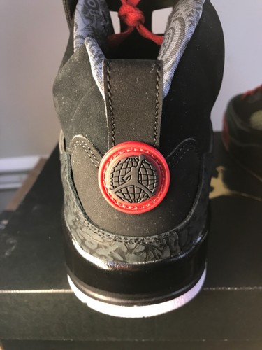 Jordan Spizike OG 2017 Black/Varsity Red 315371 026 US Size 10 NIB - Picture 9 of 23