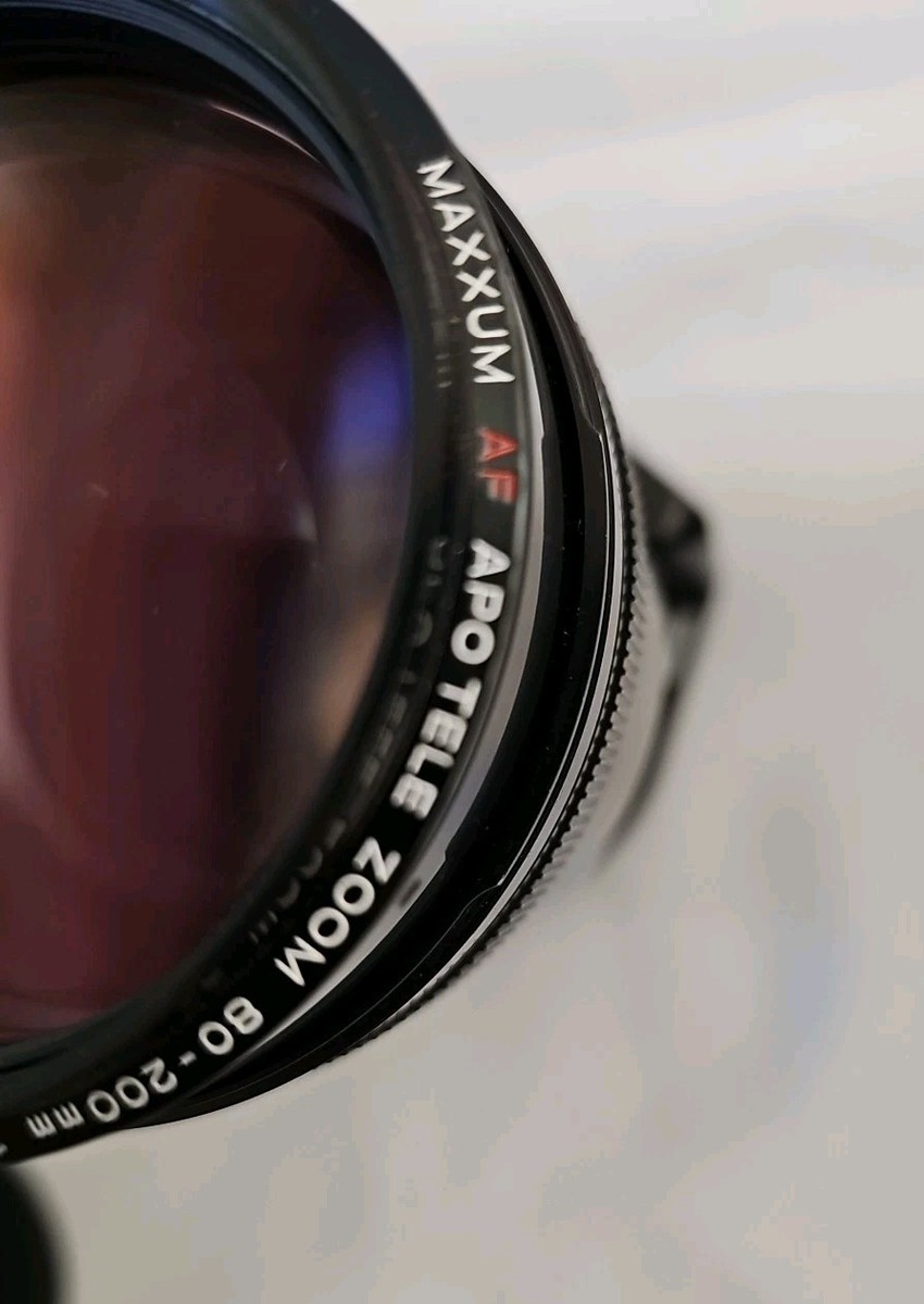 Minolta AF APO TELE ZOOM 80-200mm F2.8 Black MINT Telephoto Lens