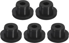 5 Pcs Black Plug Holes, Waterproof Rubber Button Plug for 15Mm / 0.59" Hole