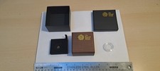 2008 - 2013 Royal Mint Gold Proof Full Sovereign Wooden Box and screw capsule