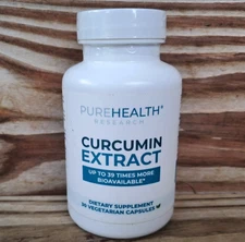 Pure Health Research Curcumin Extract - 30 Capsules[2027]