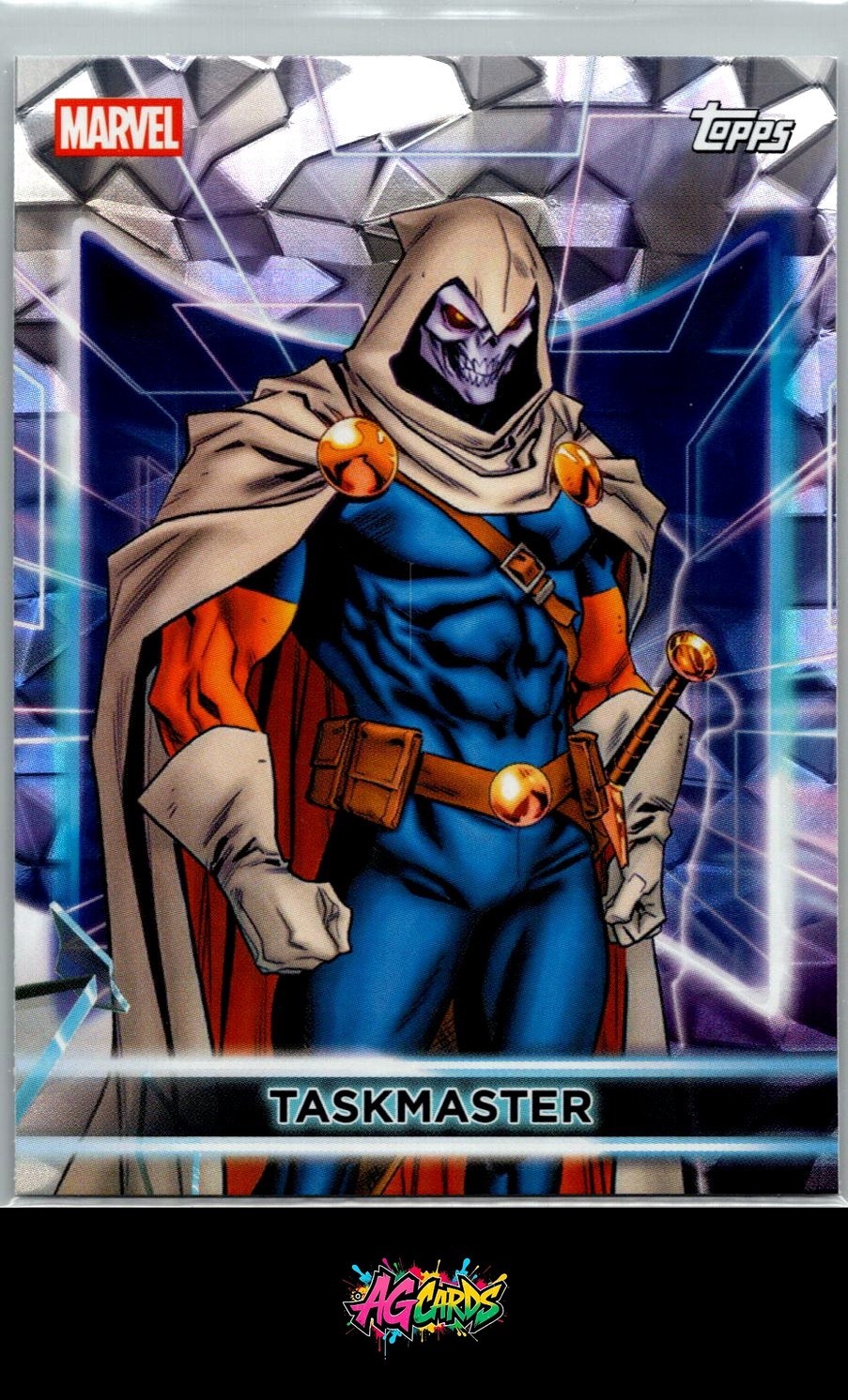 2026 Topps Neon Marvel #27 Taskmaster Diamante Foil