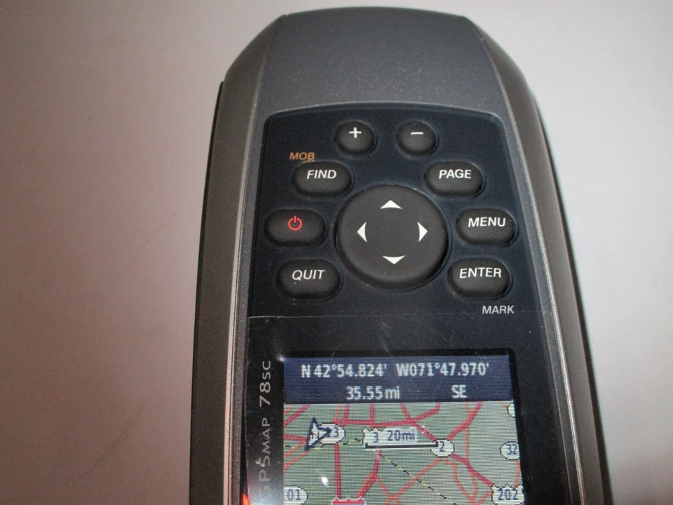 Garmin GPSMAP 78sc Handheld GPS Map Receiver Color Display IOB - Image 4 of 4