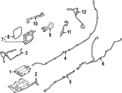#ad Genuine Ford 2022 2024 Ford Maverick Tank Pressure Sensor NZ6Z 9D333 H $111.13
