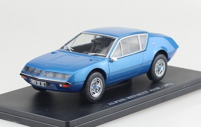 Alpine Renault A 310 1972 blau 1:24 Centauria Ixo Modellauto inkl. Vitrine