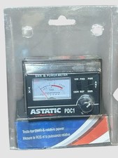 Astatic PDC1 100 Watt SWR Meter 10 watt and 100 watt switches Untested As Is