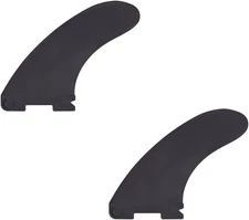 Replacement Paddle Board Lock Fin Inflatable SUP Stand Up Side Fins, Black 