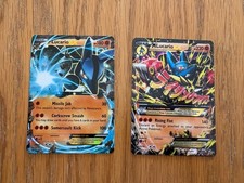 Mega M Lucario EX 54/111 & 55/111 Pokemon Cards - XY Furious Fists