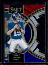 2023 Select Tommy DeVito RC Red and Blue Prizm Die Cut Premier Level #102