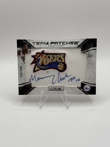 2010-11 Panini Rookies & Stars #8 Maurice Cheeks NBA Team Patches AUTO #/99