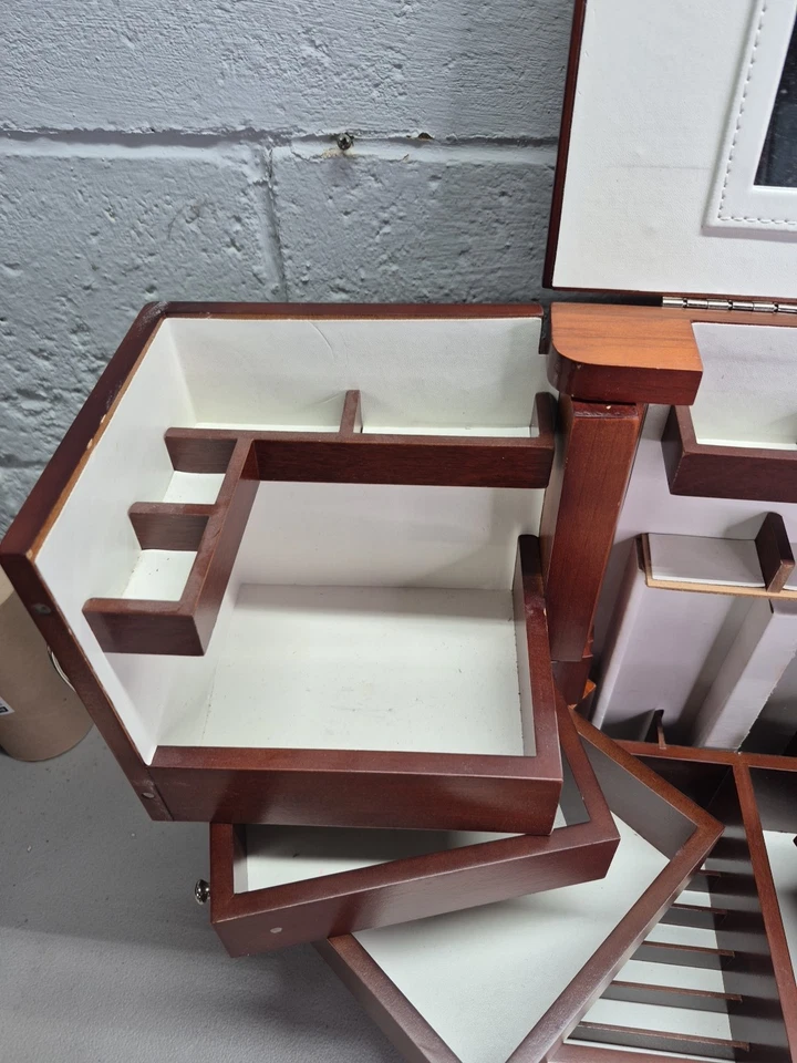 Lori Greiner Makeup or Jewelry Organizer Clever & Unique Creations 4 Tier - Image 3 of 4