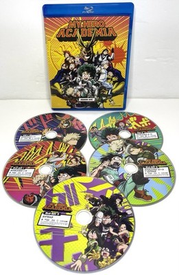 My Hero Academia Season One (Bluray, Dvd, 2016 Anime TV Series, Season 1, OOP)