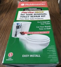 FLUIDMASTER 400CARP-PERFORMAX NO TANK REMOVAL TOILET REPAIR KIT-EASY INSTALL