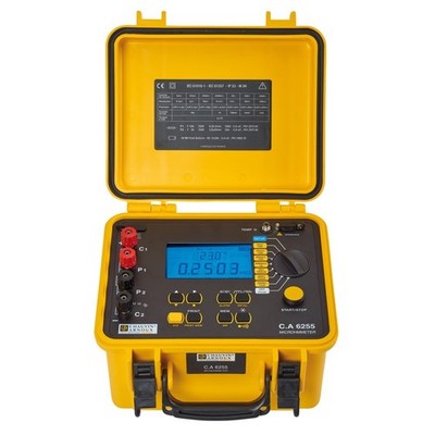 Chauvin Arnoux Micro-Ohmmeter C.A 6255 Durchgangsprüfer P01143221