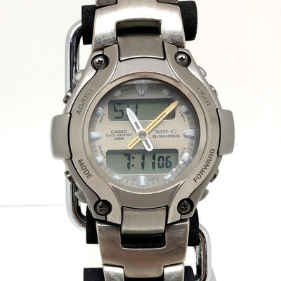 Casio MRG-130T G-Shock Titanium Digitaluhr Wasserdicht Gebraucht Japan