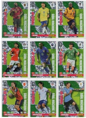 PANINI FIFA WORLD CUP 2026 9 VERSCHIEDENE TORAUTOMATENKARTEN [KEINE DOPPELTEN]