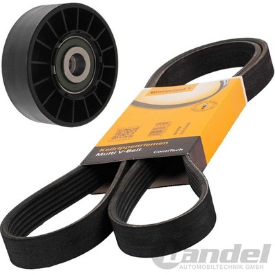 CONTI KEILRIPPENRIEMEN +SPANNROLLE passend für MERCEDES W201 W202 W124 W210 W460