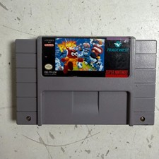 Plok! SNS-006 (Super Nintendo Entertainment System) Platform Game Cartridge