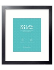 LaVie Home 16x20 Picture Frame Black Poster Frame,Display Pictures 11x14 with...