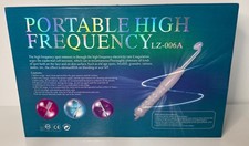 Portable High Frequency LZ-006A Facial Machine Skin Spot Remover 4 Attachments
