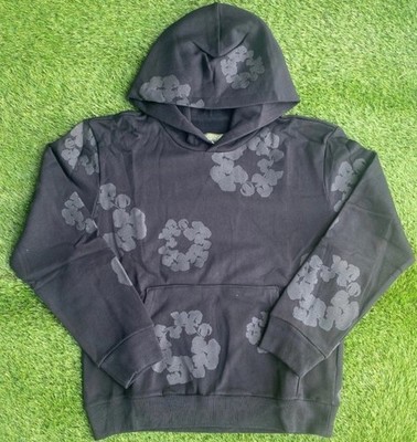 Denim Tears The Cotton Wreath Sweatshirt Black Monochrome Size M