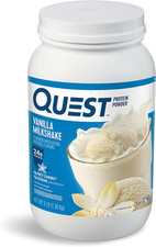 Quest Nutrition Vanilla Milkshake Protein Powder, 24G of Protein, 1G of Sugar, L
