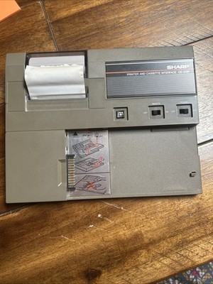 Sharp Printer And Cassette Interface 