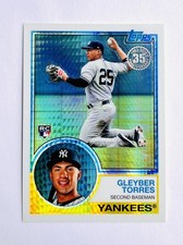 Gleyber Torres 2018 Topps Silver Pack '83 Chrome Baseball RC #147 