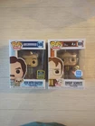 Funko Pop! Dwight Shrute #1009  The Office, And Ron With Baxter #946  Anchorman.